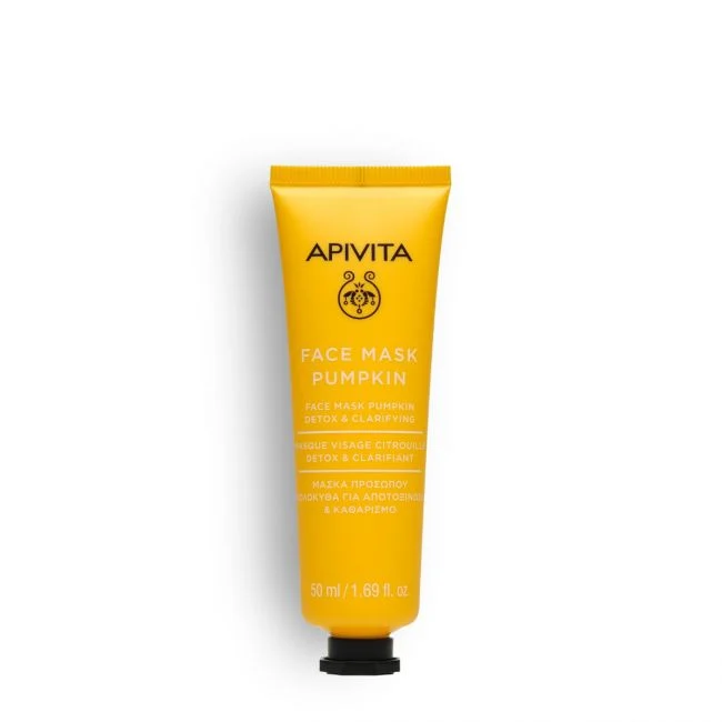 APIVITA - Mascarilla facial con calabaza - limpiadora & detox.