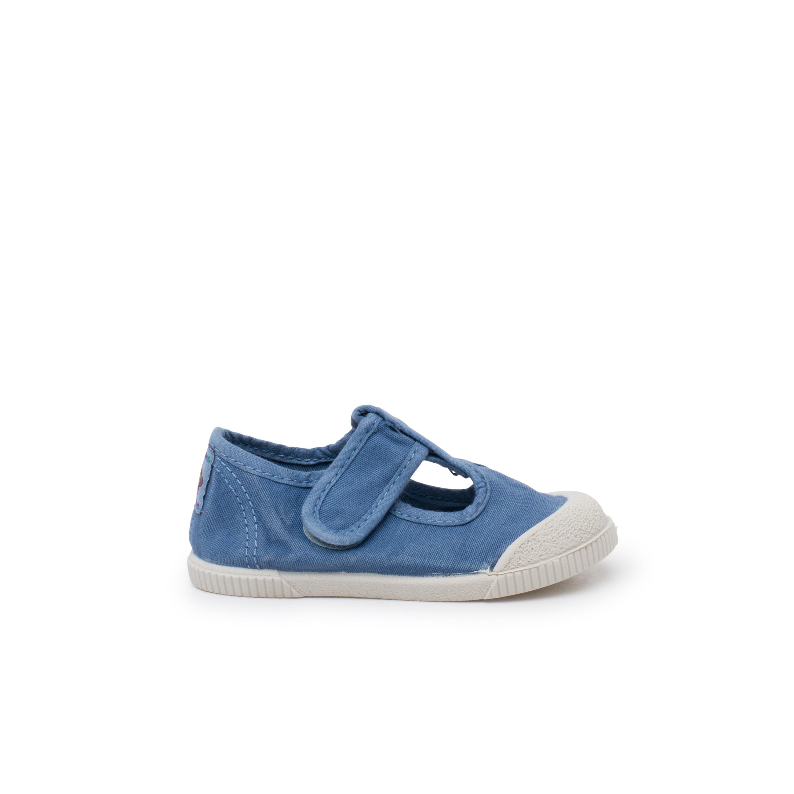Pisamonas Pepitos puntera barefoot lona lavada