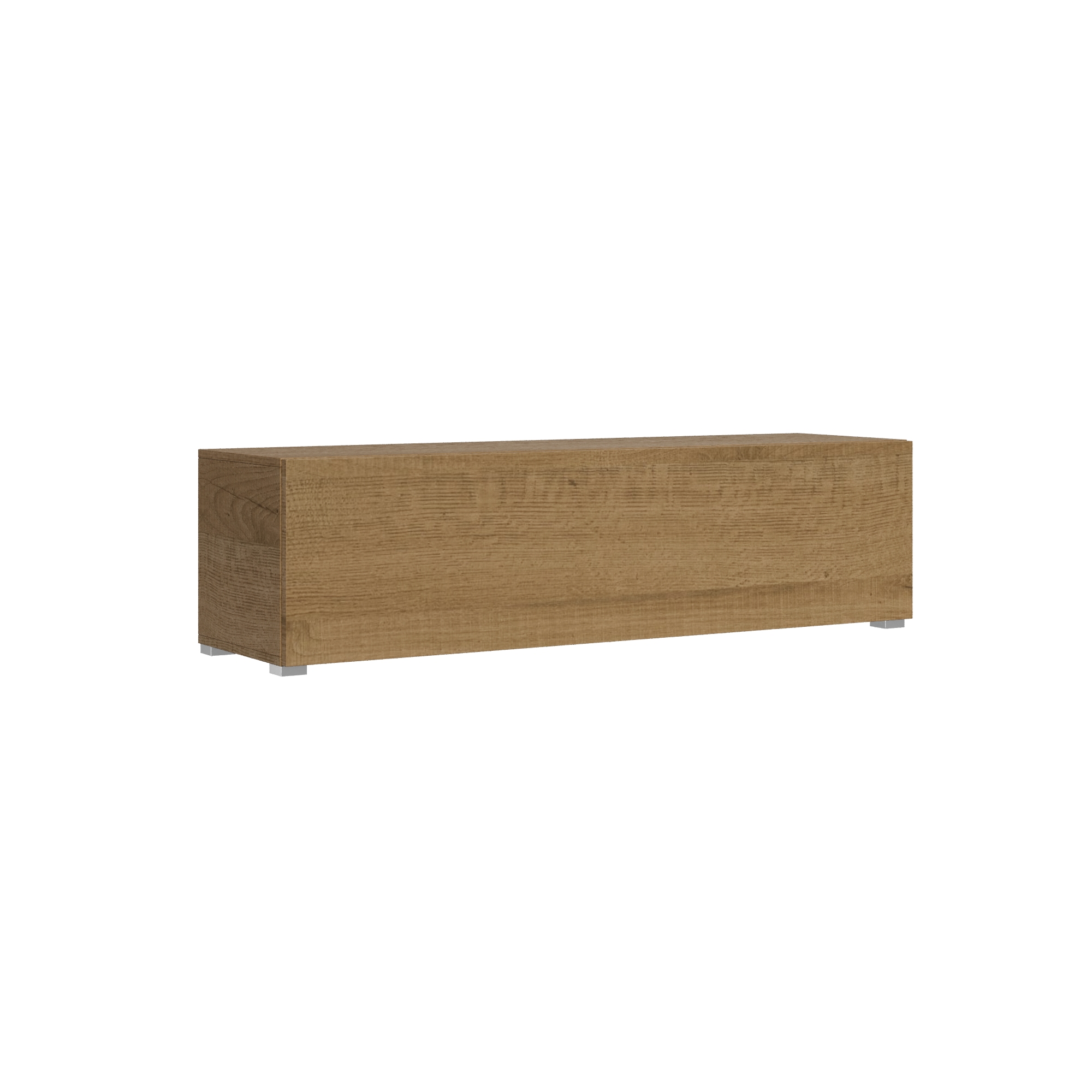 Base abatible de suelo L.153,6 H.40 P.39,2 con patas de roble natural - Itamoby