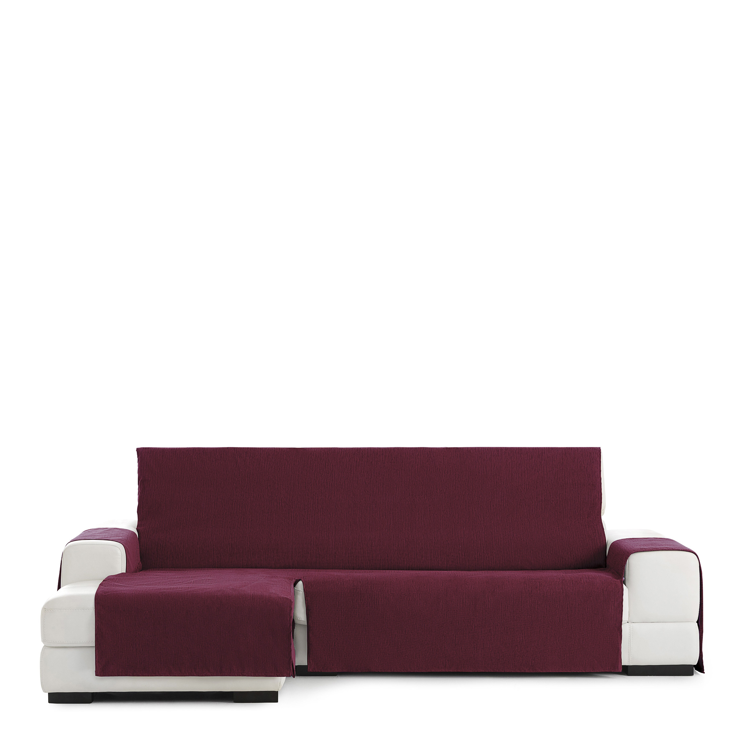Funda de sofa chaisse longue m/3 mid izquierda (Mirando de frente) c/8 extra, Tamaño extra izquierda, 170x310x110cm, Fábricada en España