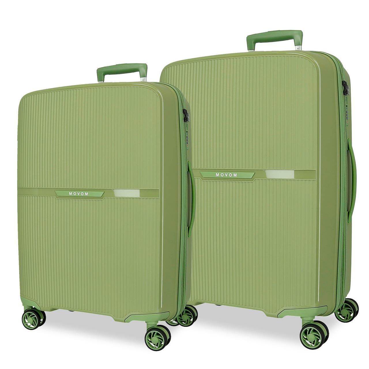 Juego de maletas Movom Moon pp movom verde 76x32x51 cm