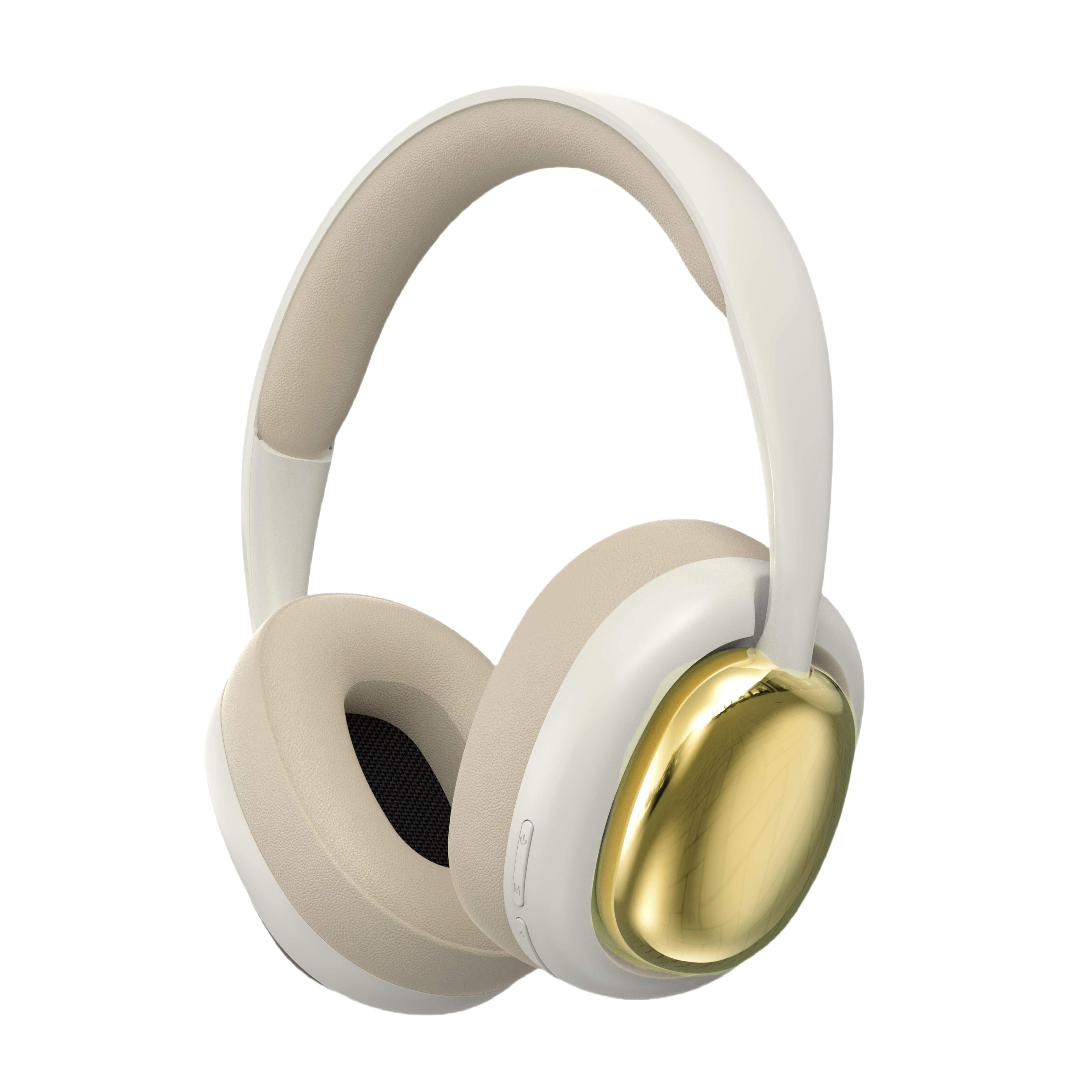 Auriculares de Bluetooth Cascos Inalámbricos de Diadema con Bajo potente y 24H de Autonomía TEISCHE