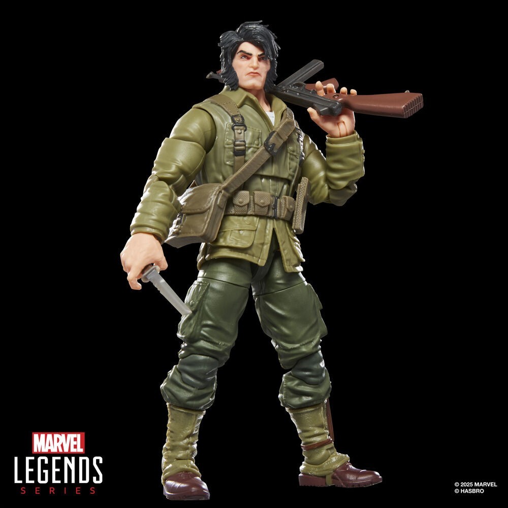 FIGURA WOLVERINE WWII LOGAN MARVEL LEGENDS SERIES 15CM