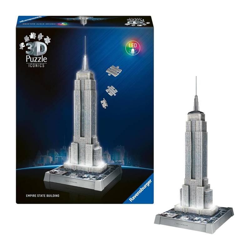 PUZZLE 3D ICONICS EMPIRE STATE BUILDIND DE RAVENSBURGER