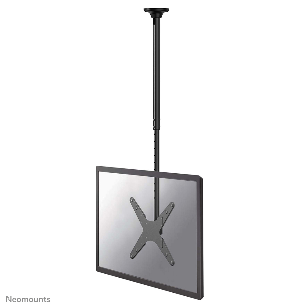 Newstar Soporte de techo para TV, 50 kg, 81,3 cm (32"), 190,5 cm (75"), 100 x 100 mm, 400 x 400 mm,