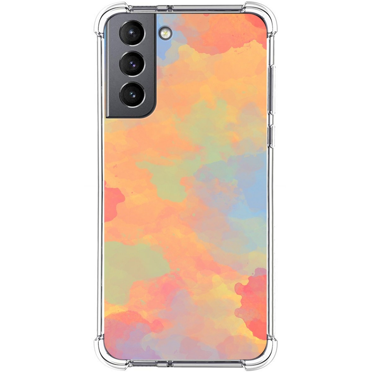Funda Silicona Antigolpes para Samsung Galaxy S21 5G diseño Acuarela 08 Dibujos