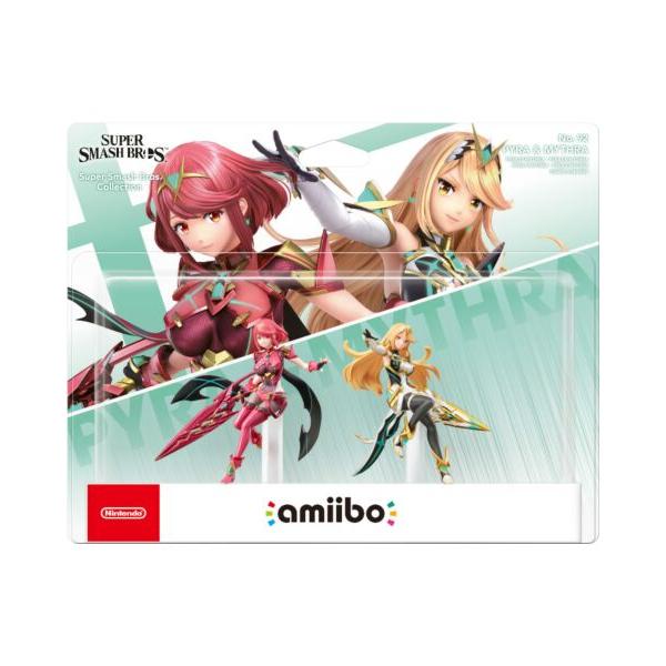 Amiibo Nintendo Pyra y Mythra Serie Smash Bros Nintendo Switch Nuevo Precintado Envio en menos de 24 horas