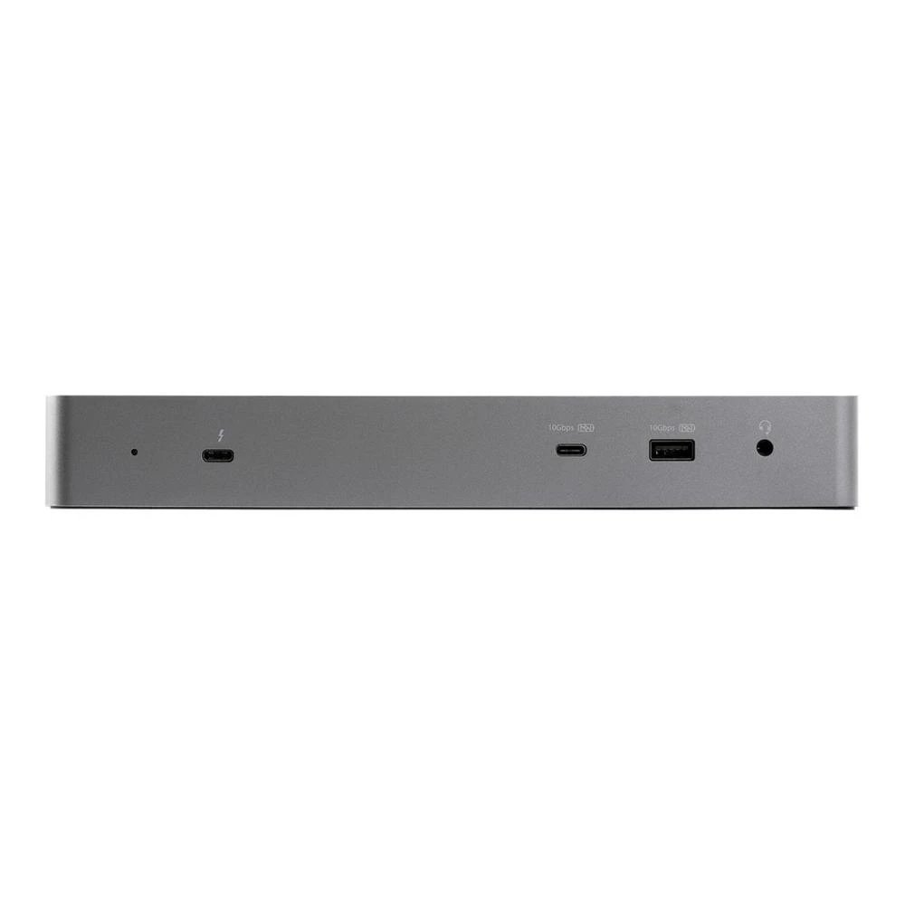 HUB Switch STARTECH TB3CDK2DHUE | 2 x DisplayPort (DisplayPort 1.4, 20 patillas); 2 x HDMI (HDMI 19 patillas Tipo A), Negro, Gris