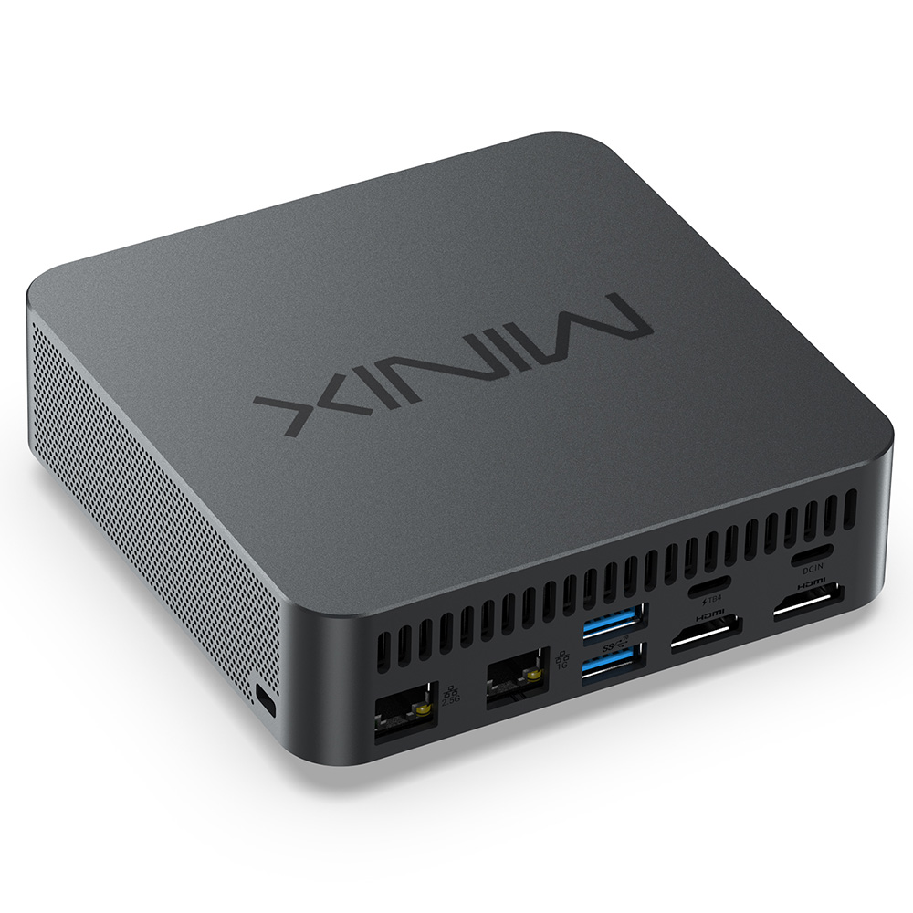 MINIX NUC150 Mini PC: Opciones de Doble Procesador (Intel N150/Core 3 N355), 16GB DDR5/512GB SSD, Almacenamiento Expandible, Wi-Fi 6 y Windows 11 Pro para Multitarea Versátil