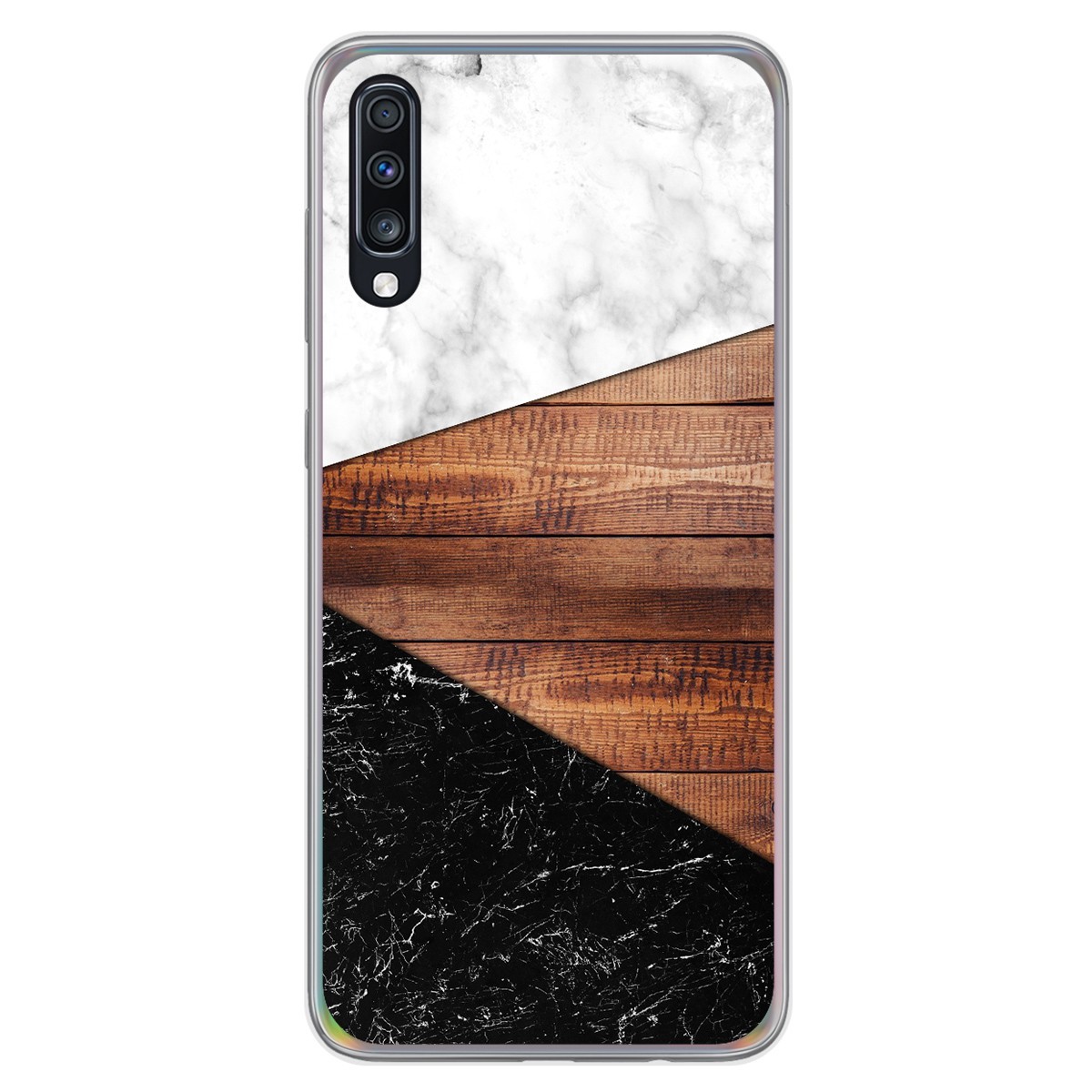 Tumundosmartphone Funda Gel Tpu para Samsung Galaxy A70 diseño Mármol 11 Dibujos