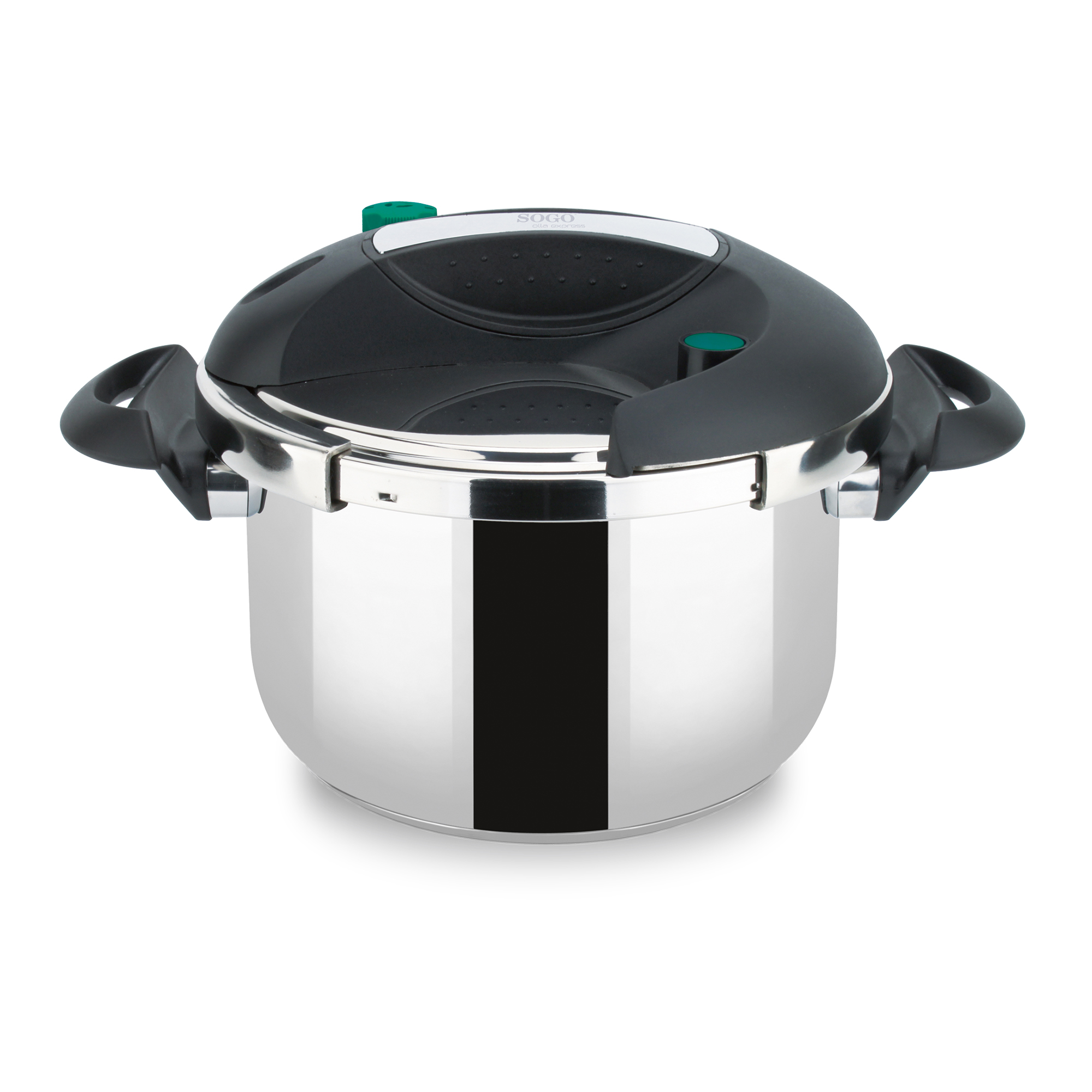 OLLA A PRESIÓN RÁPIDA SOGO - ABRE FÁCIL - DIÁMETRO 24 CM - INOX - 8L