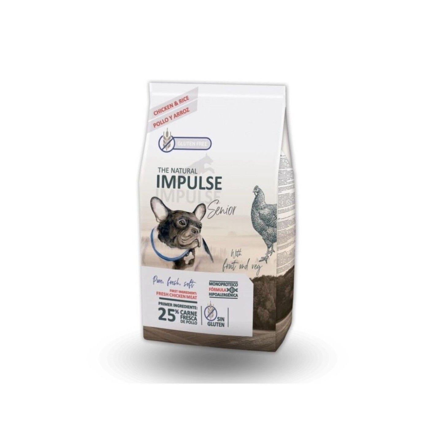 Pienso para Perro Senior IMPULSE 12kg