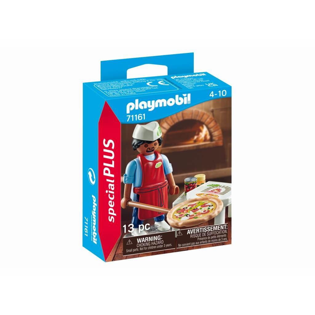 Pizzero PLAYMOBIL 71161 - Juguete de Minifiguras