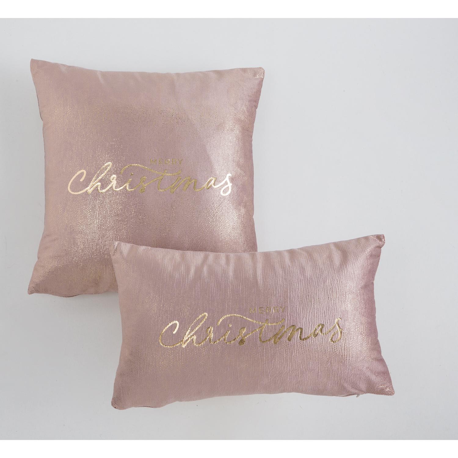 Mint Deco Pack 2 Fundas de Cojín Terciopelo Navideño - Decoración