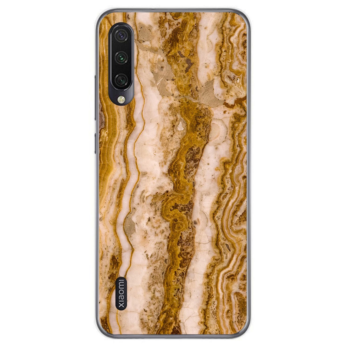 Tumundosmartphone Funda Gel Tpu para Xiaomi Mi A3 diseño Mármol 10 Dibujos