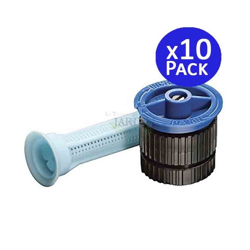 RAIN BIRD Tobera para Difusores de Riego | 10 Toberas Rain Bird 10VAN | Boquillas Regulables 3 m para Aspersores de Jardin