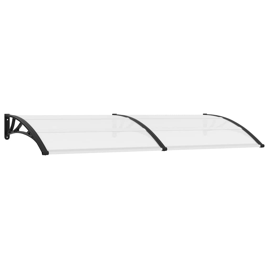 vidaxl marquesina para puerta pc 240x75 cm