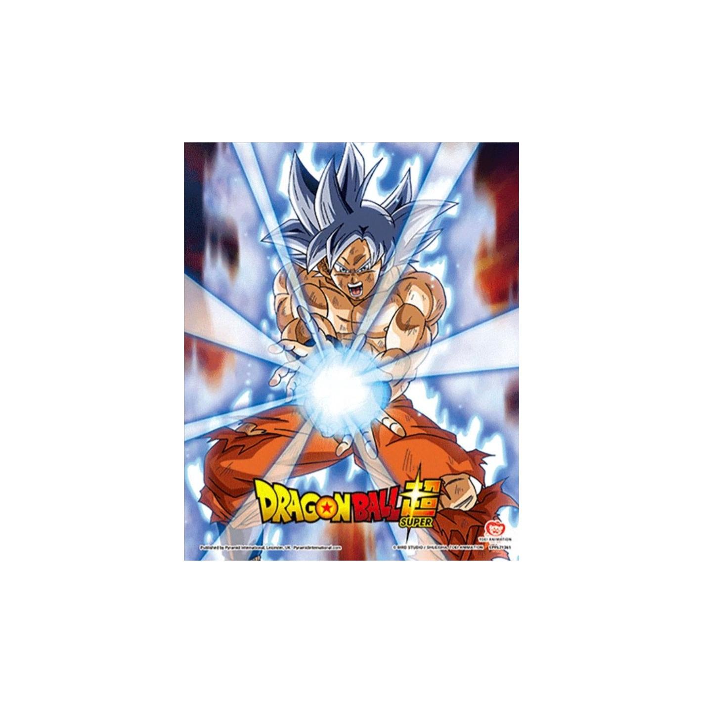 Cuadro 3d ultra instinct kamehameha dragon ball super