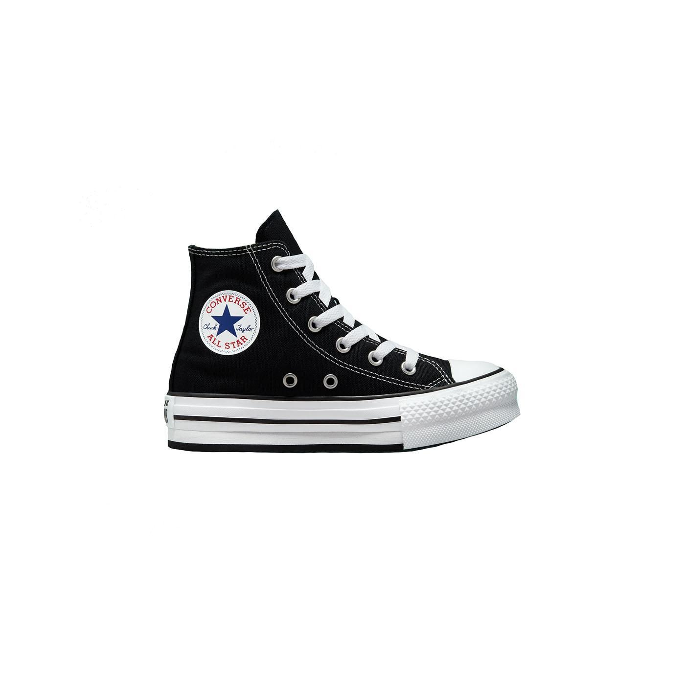 Zapatilla Niño Converse Eva Lift Plt Negra