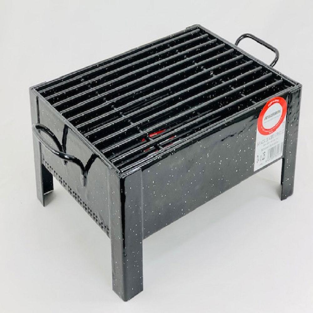 Barbacoa vitrificada 34x25x15 cm