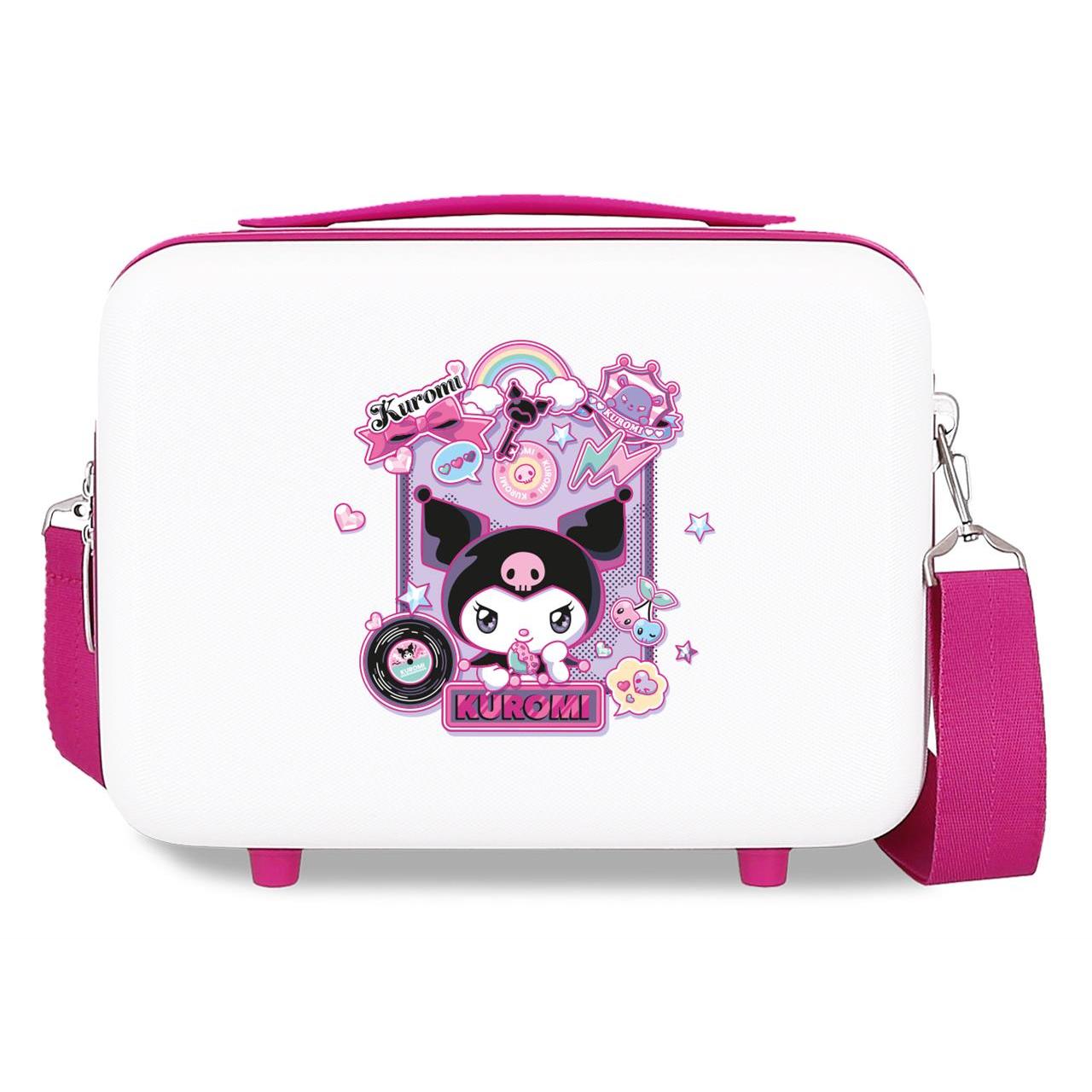 Neceser ABS Sanrio Kuromi Con capacidad de 9L