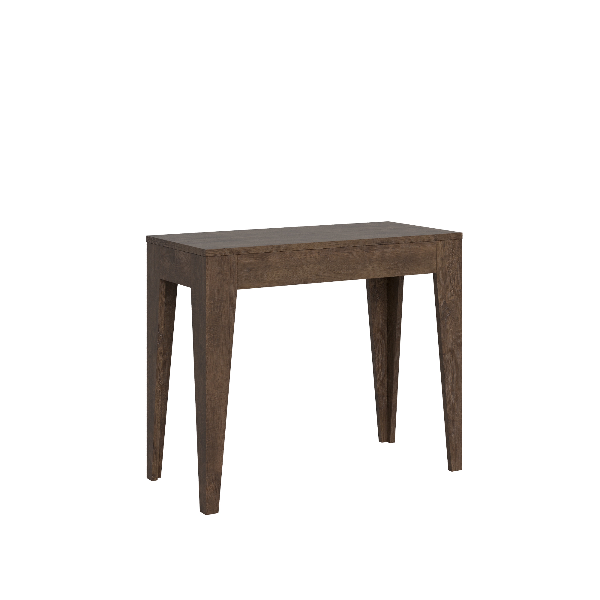 Consola extensible 90x42/198 cm Isotta Pequeña Nogal - Itamoby