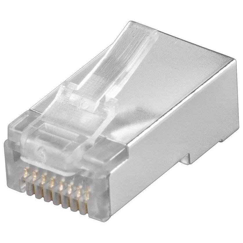 Microconnect Conector Modular Cat5e 8P8C Adaptador para Ordenador