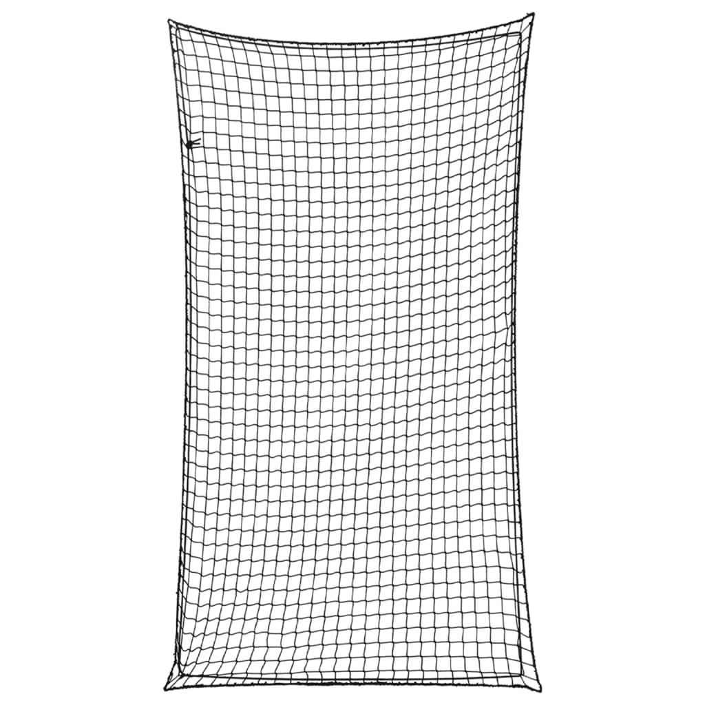 vidaXL Red de remolque con cuerda elástica PP 4,5x2,5 m red de carga Color Blanco,  Negro,  Verde y mas