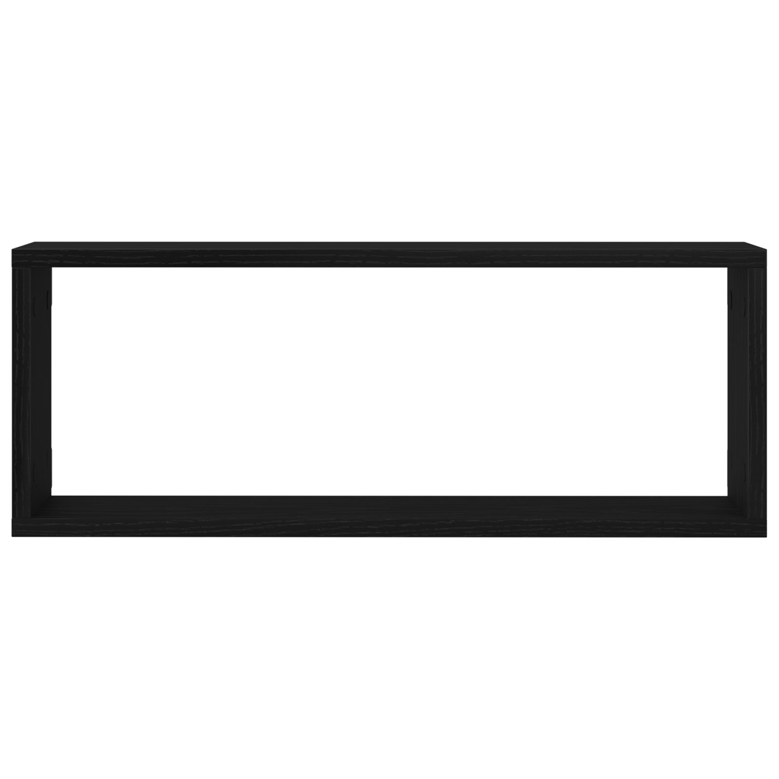 Conjunto de estanterías vidaXL de 4 - Roble negro - 60x15x23 cm - Hechas de madera engineered
