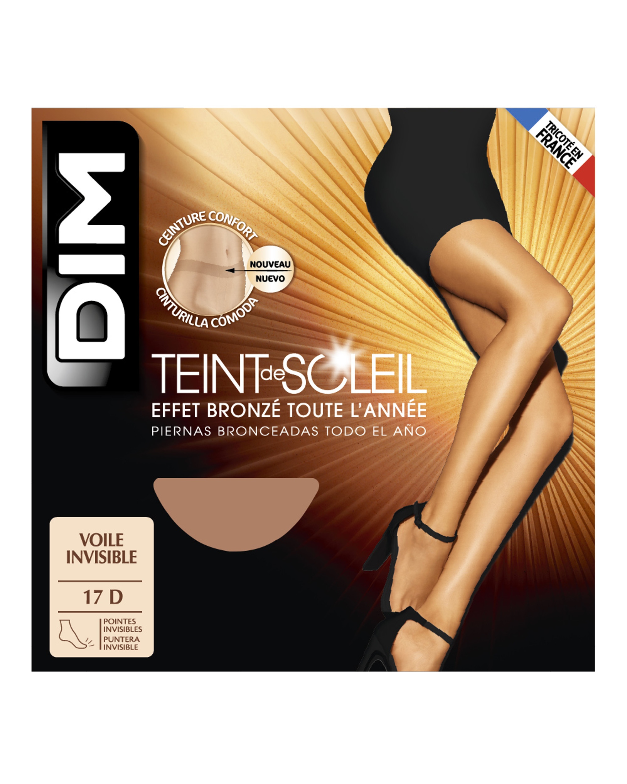 Dim Panty de verano Teint de Soleil transparente efecto natural