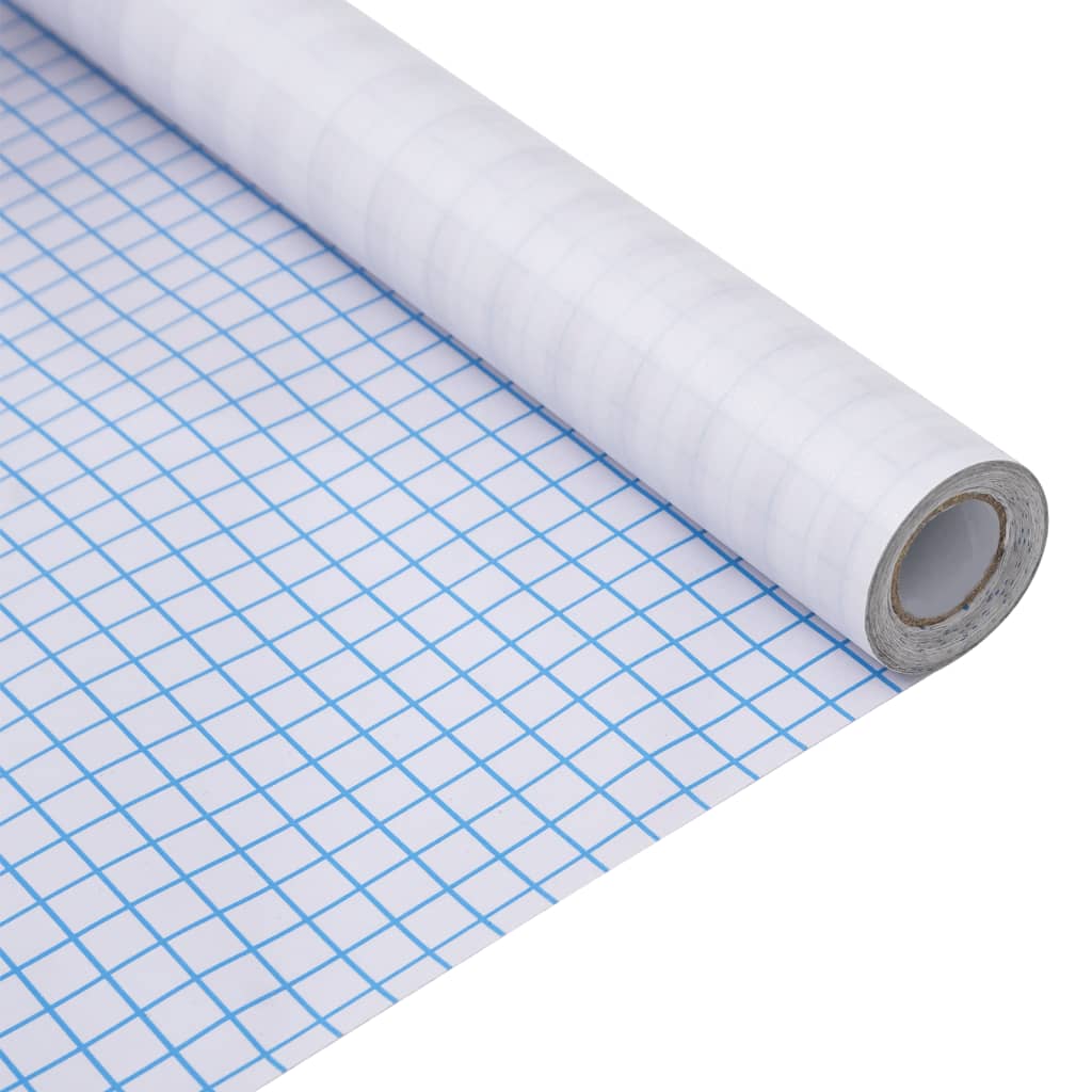 vidaXL Lámina de Ventana Esmerilada Diseño de Rayas Película de Privacidad PVC Color Opaco a rayas,  Blanco,  Gris y mas
