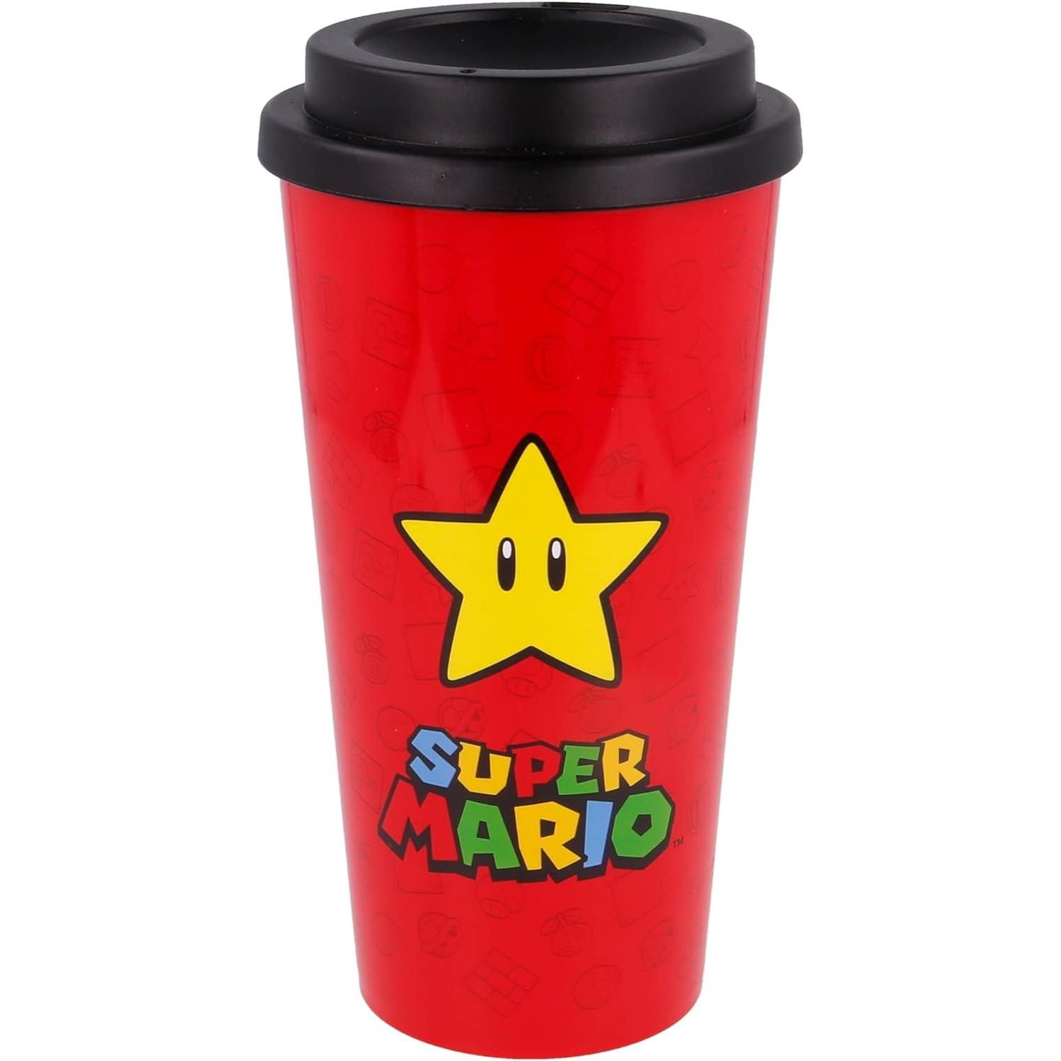 Super Mario Bros - Vaso de Café 520 ML - Edición Especial