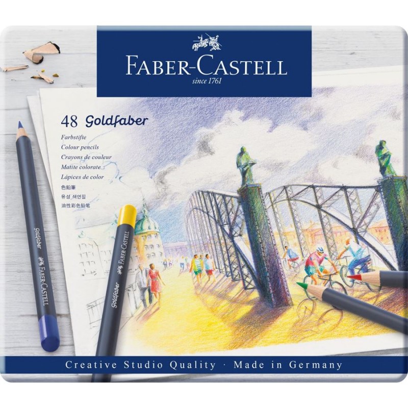 Faber-Castell - Goldfaber Metal Multicolor 48 pieza(s) 114748