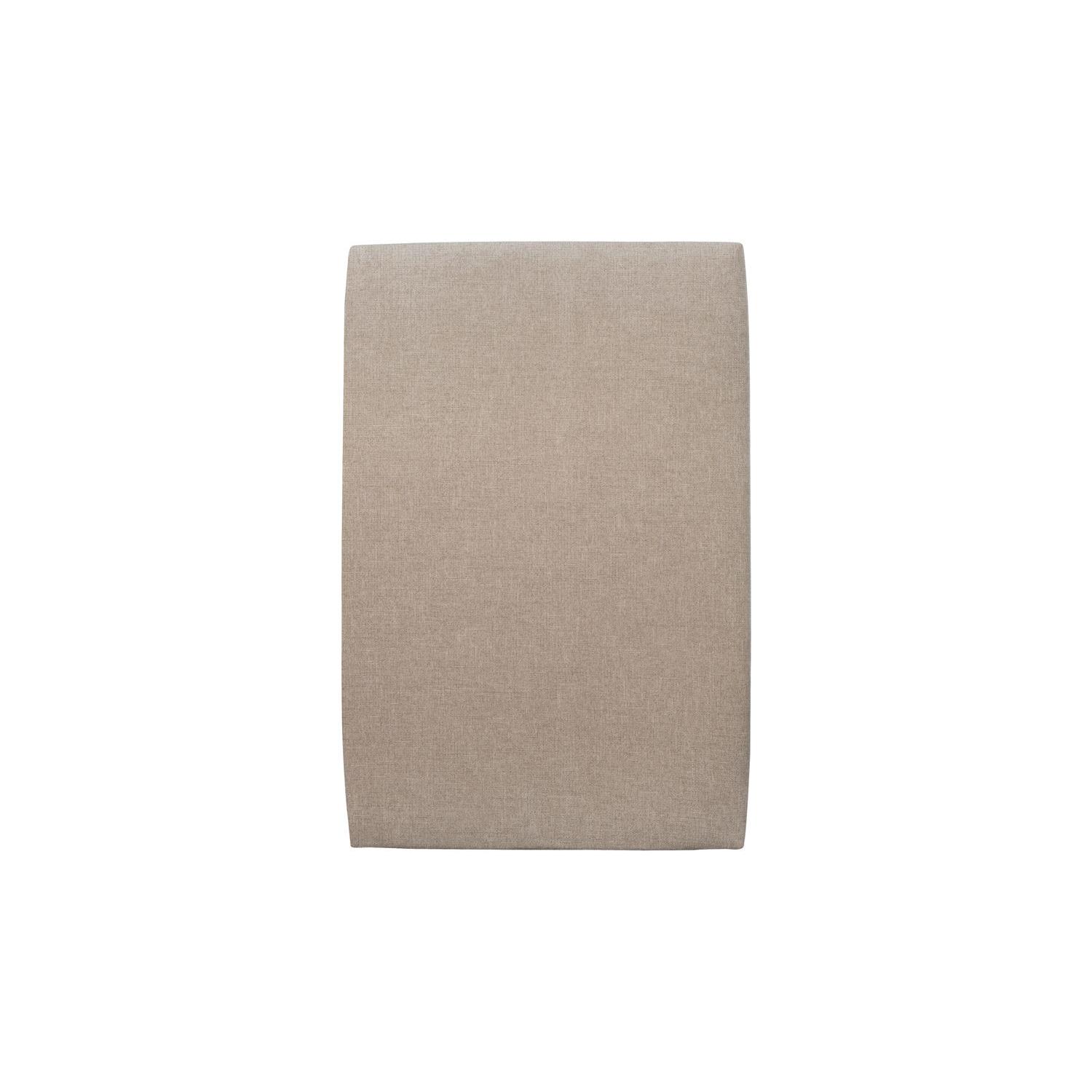 Cabecero tapizado 90 cm - Tela Natté Marrón Beige