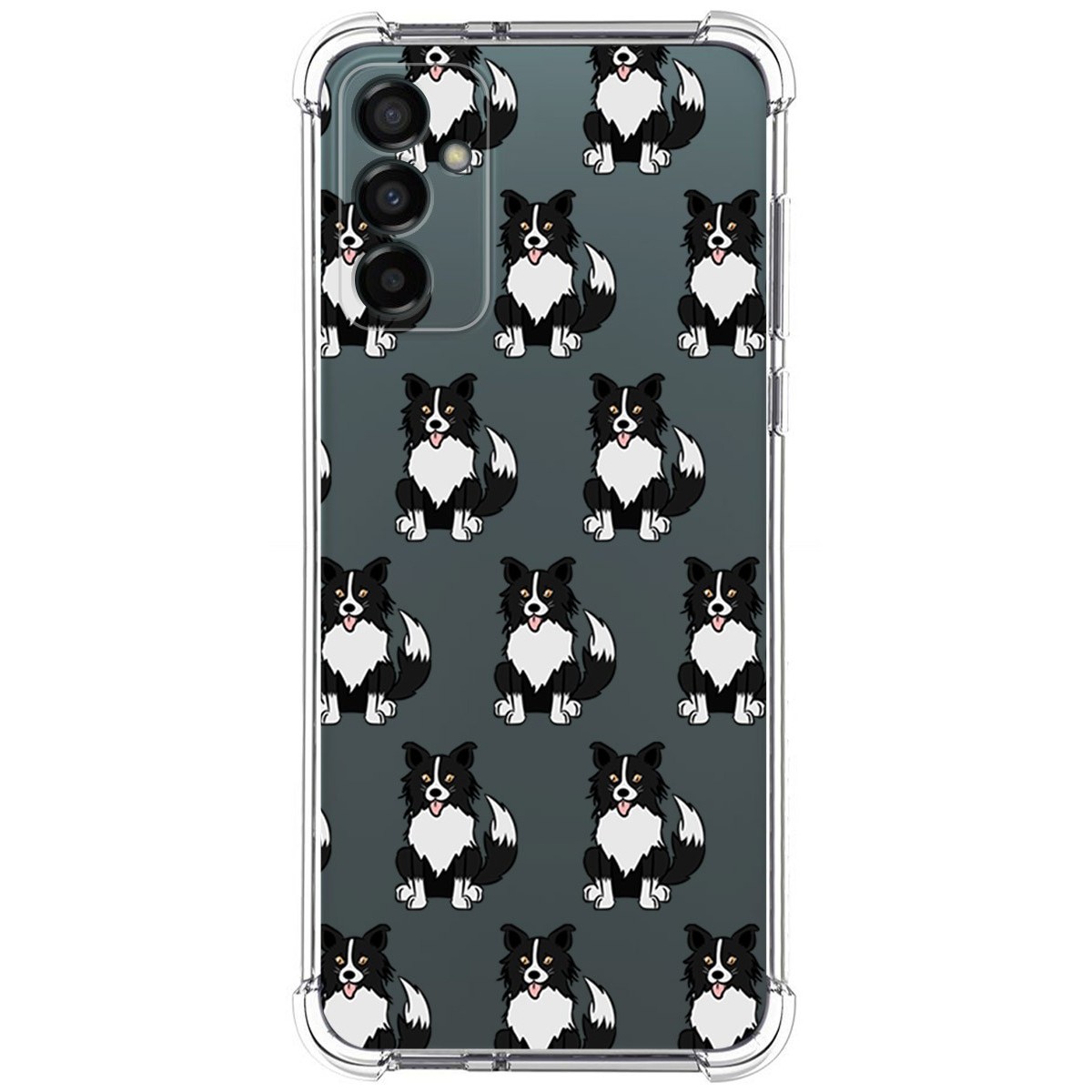 Funda Silicona Antigolpes para Samsung Galaxy M23 5G diseño Perros 07 Dibujos