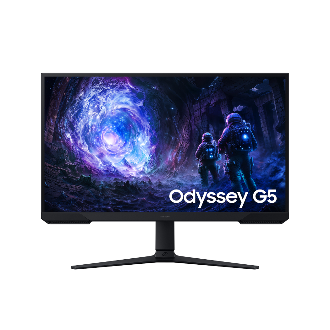 Samsung Monitor Gaming 27" Odyssey G5 G5F1 QHD 180Hz Plano