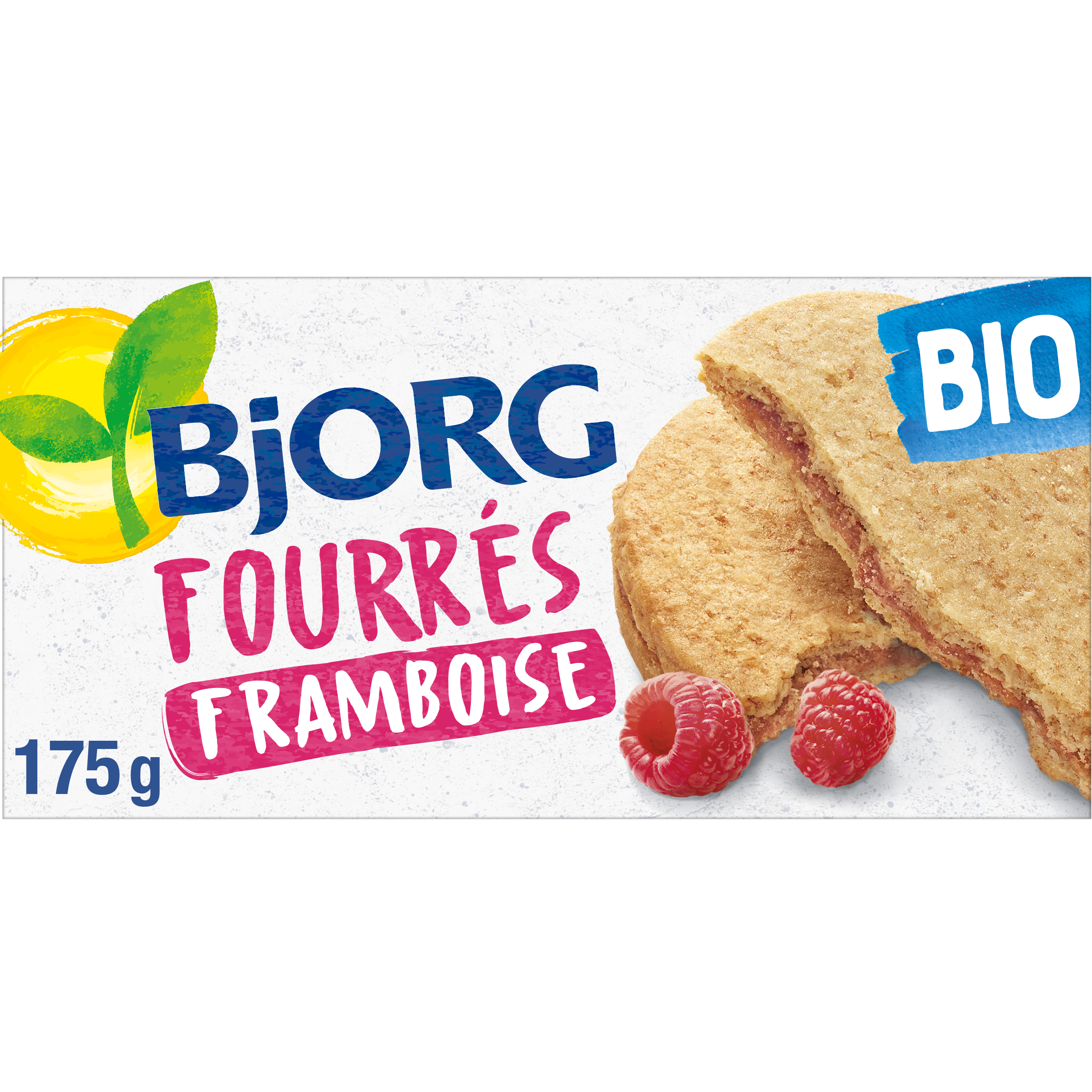 Galletas Rellenas de Frambuesa Bio Bjorg