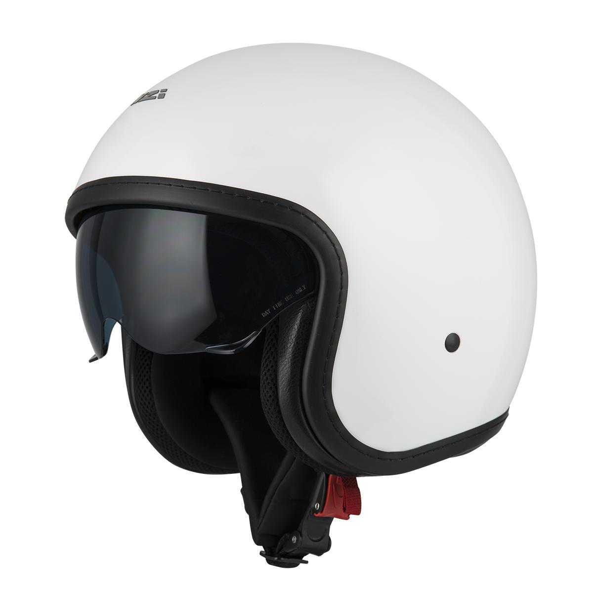 NZI Casco de Moto Jet Rolling 4 Sun - Apariencia Personalizada - Homologación UNECE R.22.05