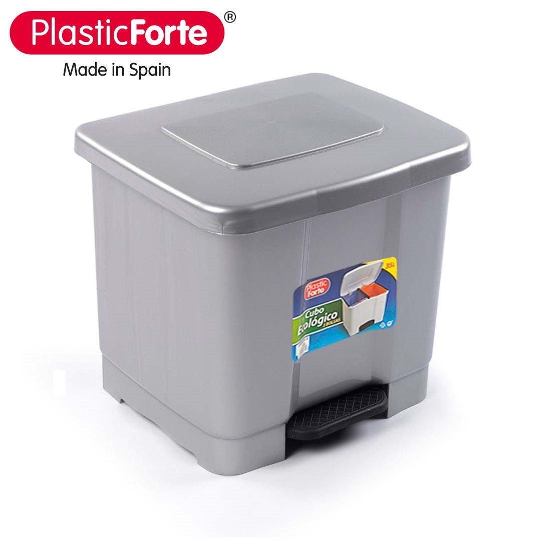 Plastic Forte - Escurreplatos Plegable De 2 Niveles Con Bandeja