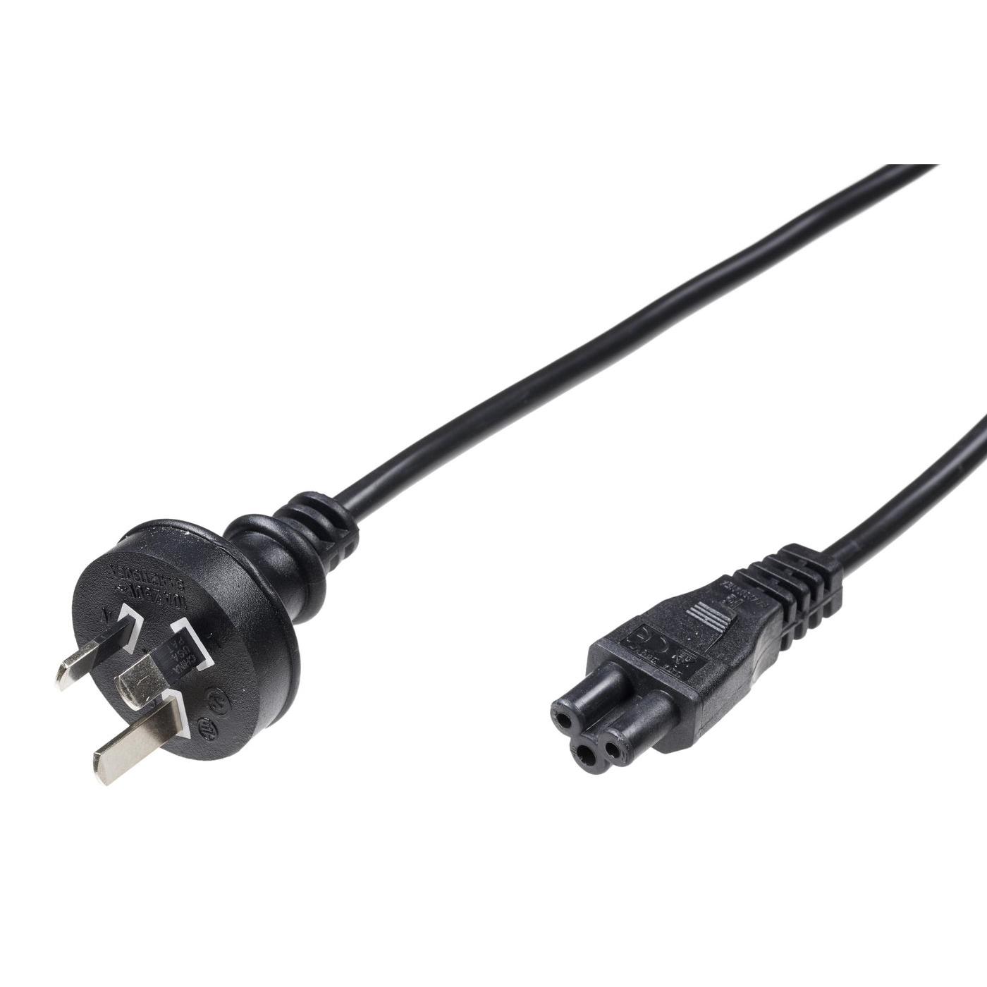 Cable de Alimentación Microconnect Enchufe Australiano a Conector C5 1.8 Metros