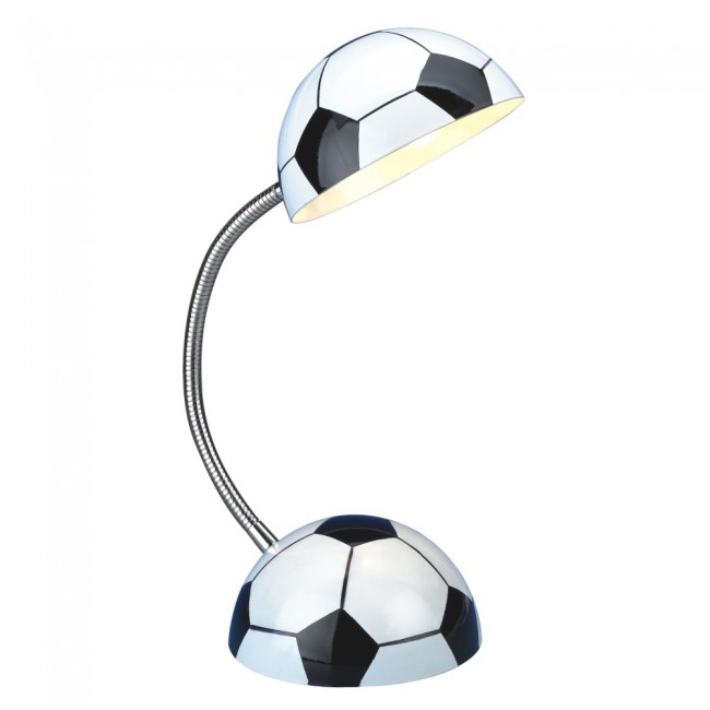 WONDERLAMP Wonderlamp Flexo Balón de Futbol - Lámpara de Mesa Base Metal Plástico