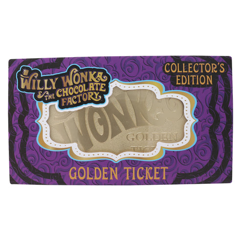 Willy Wonka and the Chocolate Facotry Collector's Edition Replica Golden Ticket