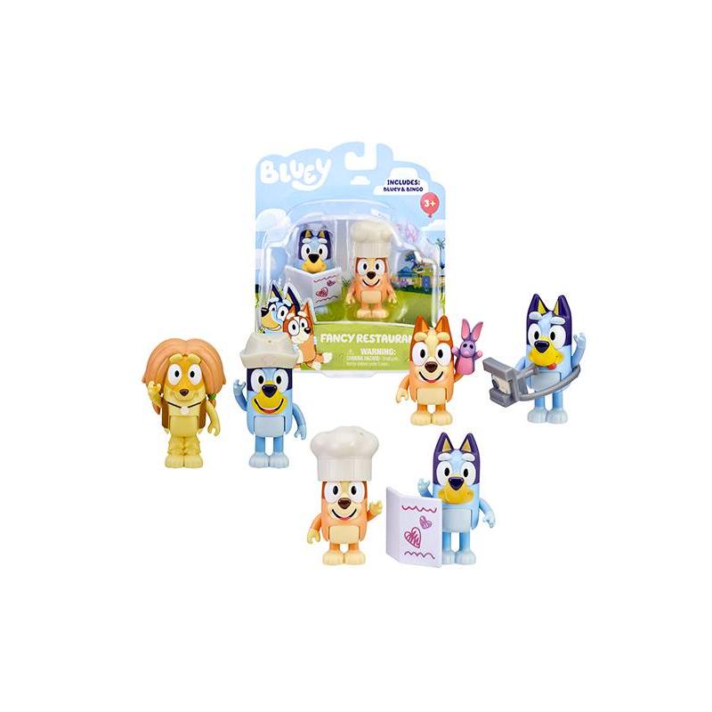 Giochi Preziosi BLISTER2 FIGURAS BLUEY 3 MODELOS SURTIDOS - Personajes Articulados para Coleccionar