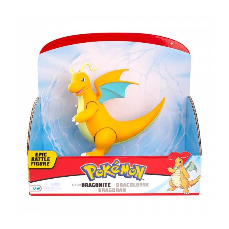 Bizak Pokémon Figura Dragonite Épica con Detalles Realistas