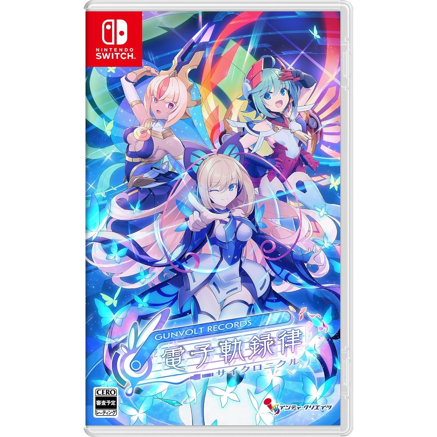 Gunvolt Records Cychronicle Juego Fisico para consola Nintendo Switch IMPORT