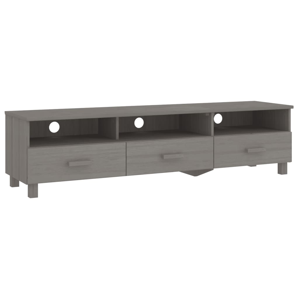 vidaXL Mueble de TV HAMAR madera maciza de pino 158x40x40 cm, Mueble de Salon, Mueble TV, Mueble TV salon, Mesa de TV, Mueble tele