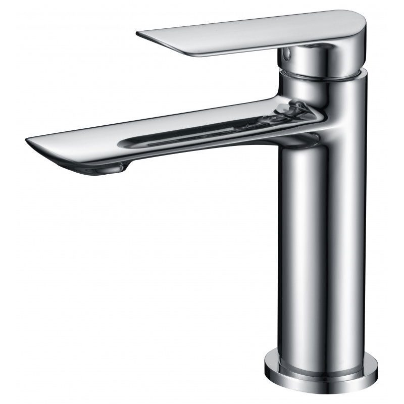 Imex Ural BDG040-1 grifo monomando para lavabo con cartucho cerámico y acabado cromado