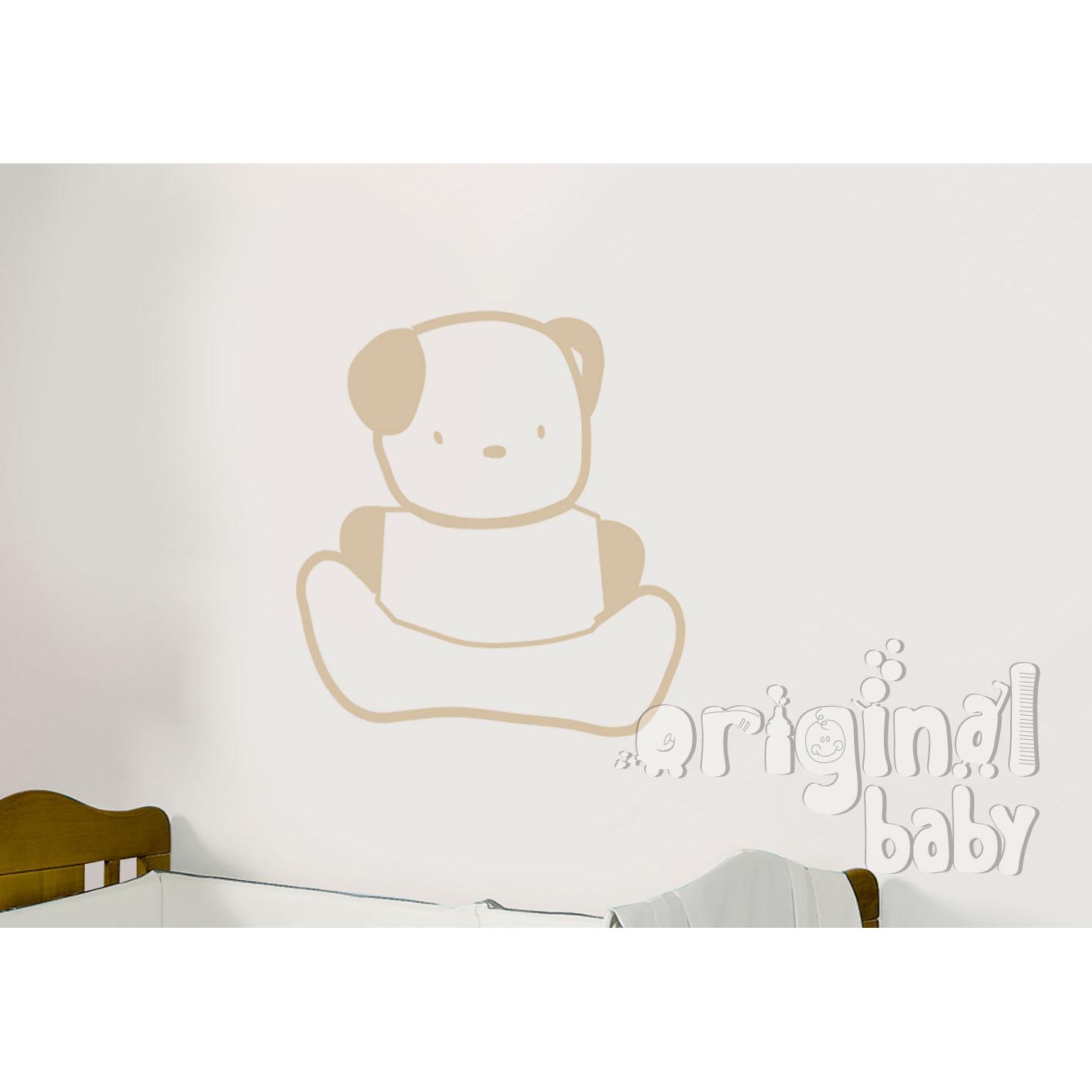 Babyline Vinilo Decorativo Perrito Serie 36 para Paredes E Interiores - Fácil de Poner