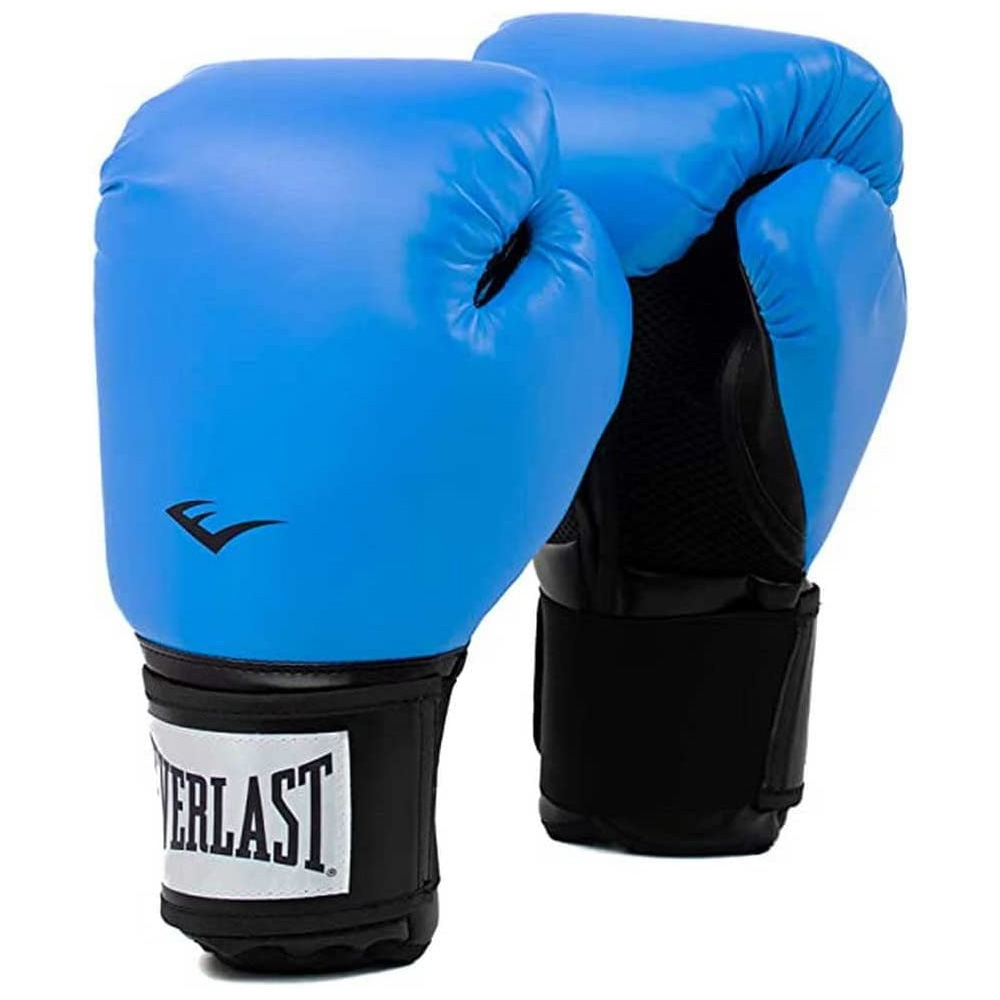 Everlast Guantes Prostyle 2 Azul con Almohadilla Elite para Soporte de Muñeca
