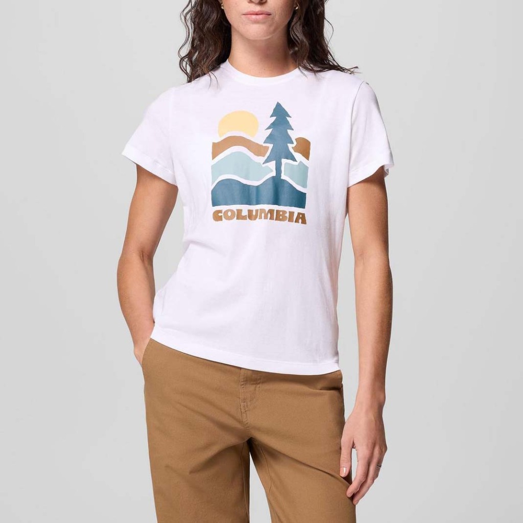 Camisetas Mujer Marca Columbia Modelo Ruby Springs Graphic Fit
